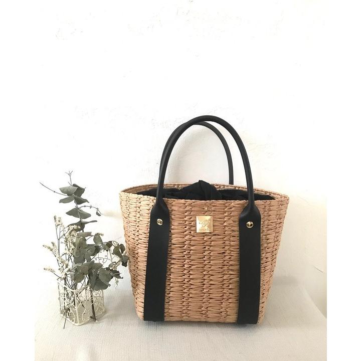 新品即決 巾着付きの軽くて可愛いかごバッグ 軽くて可愛い巾着付きかごバッグ 受注製作 ハンドメイド商品 バッグ Savannah Osc Com