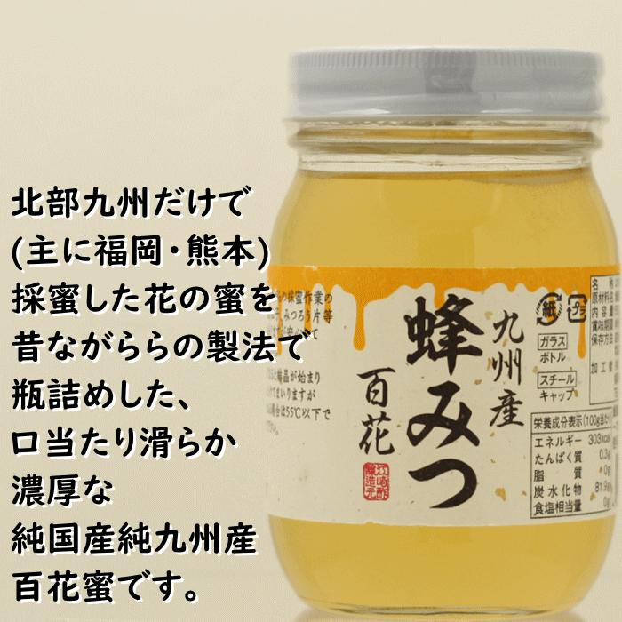 九州産 蜂蜜 500g | 国産 百科密 ハチミツ 北部九州だけで採取された はちみつ  100% 北海道東北沖縄宛て レターパック使用｜ekubo｜03