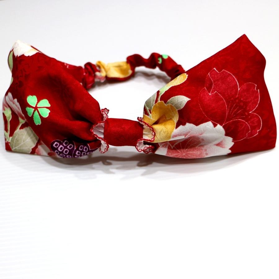 日本製 京友禅 晴れ着 手作り ヘアバンド あか ベビー キッズから大人まで Yuzenhracc04r えくぼちゃん 通販 Yahoo ショッピング