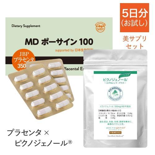 ピクノジェノール＋プラセンタ 美サプリセット お試しセット 