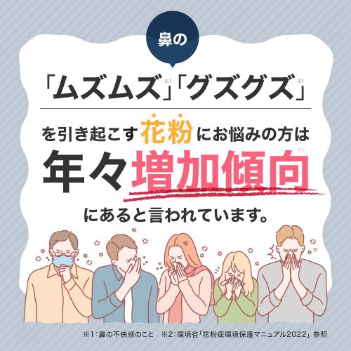 花粉 ホコリ ハウスダスト などによる 鼻の不快感を軽減 医師監修 機能性表示食品  サプリ 酢酸菌 ハナピタン 30粒 2袋セット 約2ヶ月分｜ekuserennto｜04