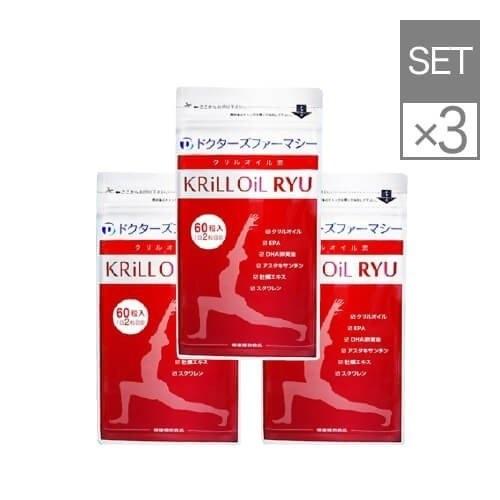 初売り クリルオイル Epa Dha アスタキサンチン ドクターズファーマシー クリルオイル流 60粒 2袋 1袋無料