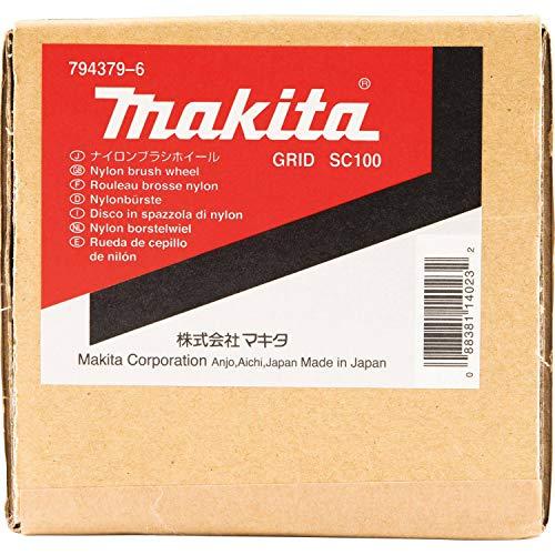 マキタ794379-6ナイロンブラシホイール100グリット - 1