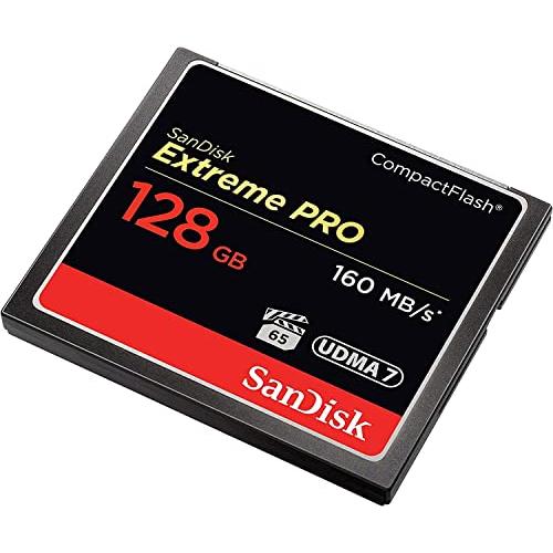 SanDisk Extreme PRO コンパクトフラッシュ 128GB 160MB/s 1067倍速 SDCFXPS-128G-X46 