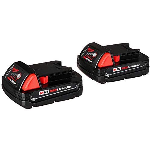 Milwaukee　2606-22CT　M18　Cordless　Drill　Kit,　18　Driver　V,　Red