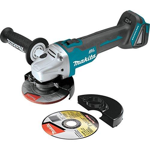 Makita　XAG04Z　18V　4-1　18V　Angle　Cut-Off　Grinder,　Lithium-Ion　3.0Ah　＆　Cordless　BL1830B-2　Only　Battery　Lithium-Ion　LXT　2”　Tool　LXT(R)　Brushless　5&quot;