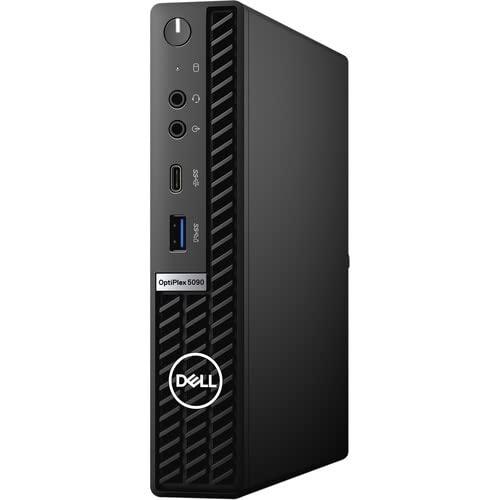 Dell OptiPlex 5090 Micro Desktop Computer， Intel Core i5-10500T Upto 3.8GHz - 16GB RAM， 256GB NVMe SSD， AC Wi-Fi， Bluetooth， USB Type-C， DisplayPort， Intel Micro NVMe i5-10500T USB AC Core Bluetooth， DisplayPort， 16GB Computer， Dell Wi-Fi， RAM， SSD， 5090 Desktop Type-C， - 256GB OptiPlex Upto 3.8GHz