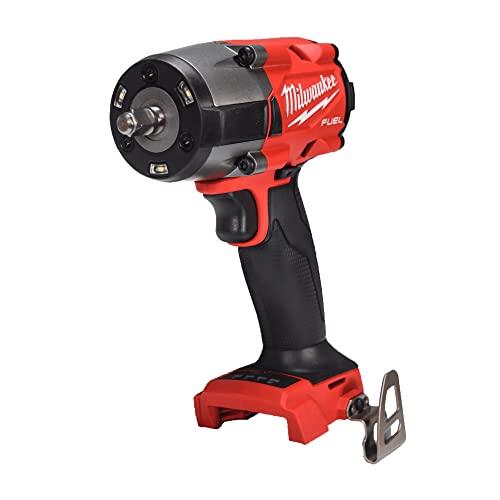 Milwaukee　M18　18V　Bare　Fuel　Tape　8&quot;　Cordless　Tool　Mid-Torque　Brushless　Wrench　Compact　Impact　Measure