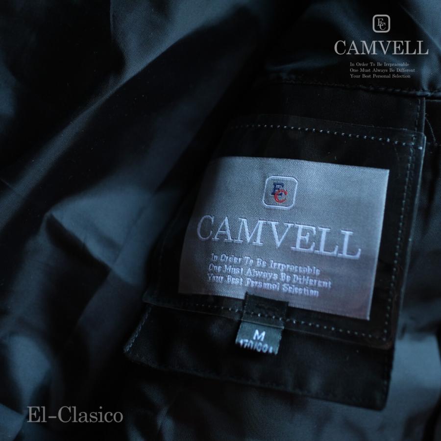 新品*英国ロンドン *CAMVELL キャンベル*ロングダウンコート ブラック 