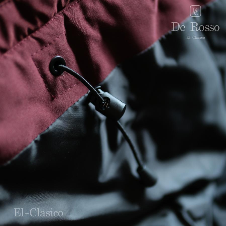 新品*De Rosso* Filling90% ダウンジャケット ワイン 赤 デロッソ 防寒