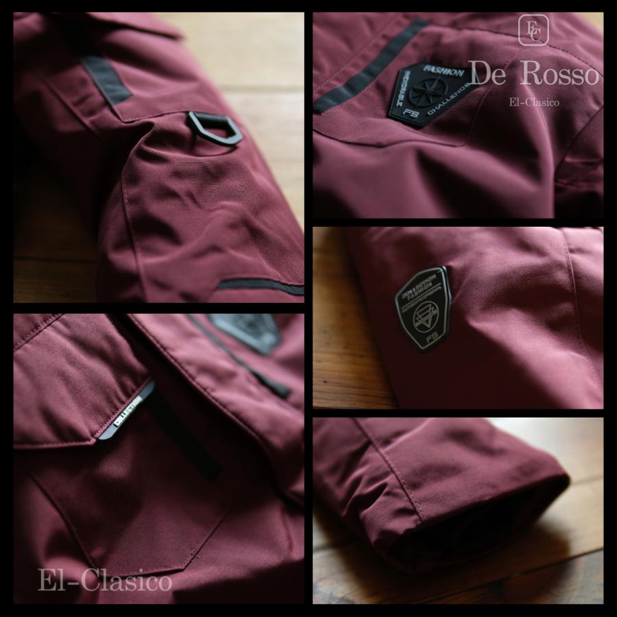 CORSO ROSSO ファー付きダウンコート 新品*De Rosso* Filling90% ダウンジャケット ワイン 赤 デロッソ 防寒