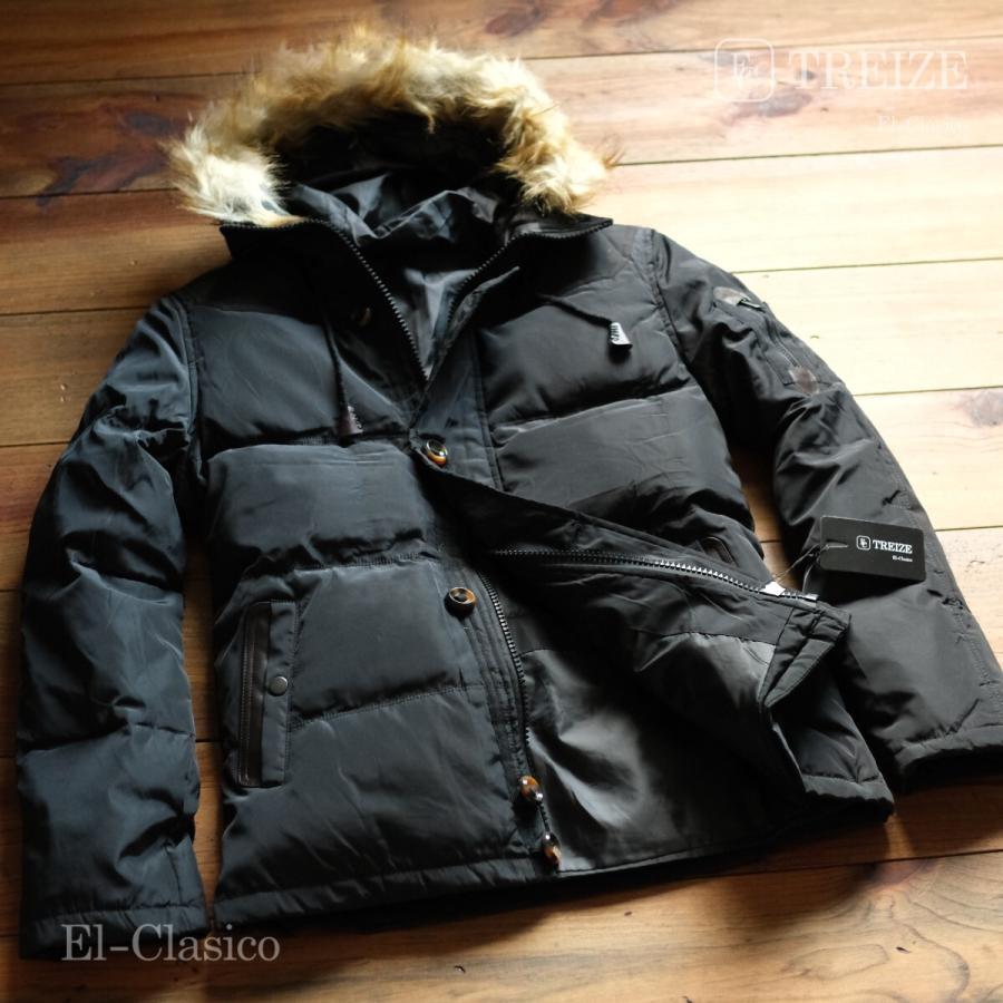 新品□フランス*TREIZE*トレイズ フライト ダウンジャケット ブラック