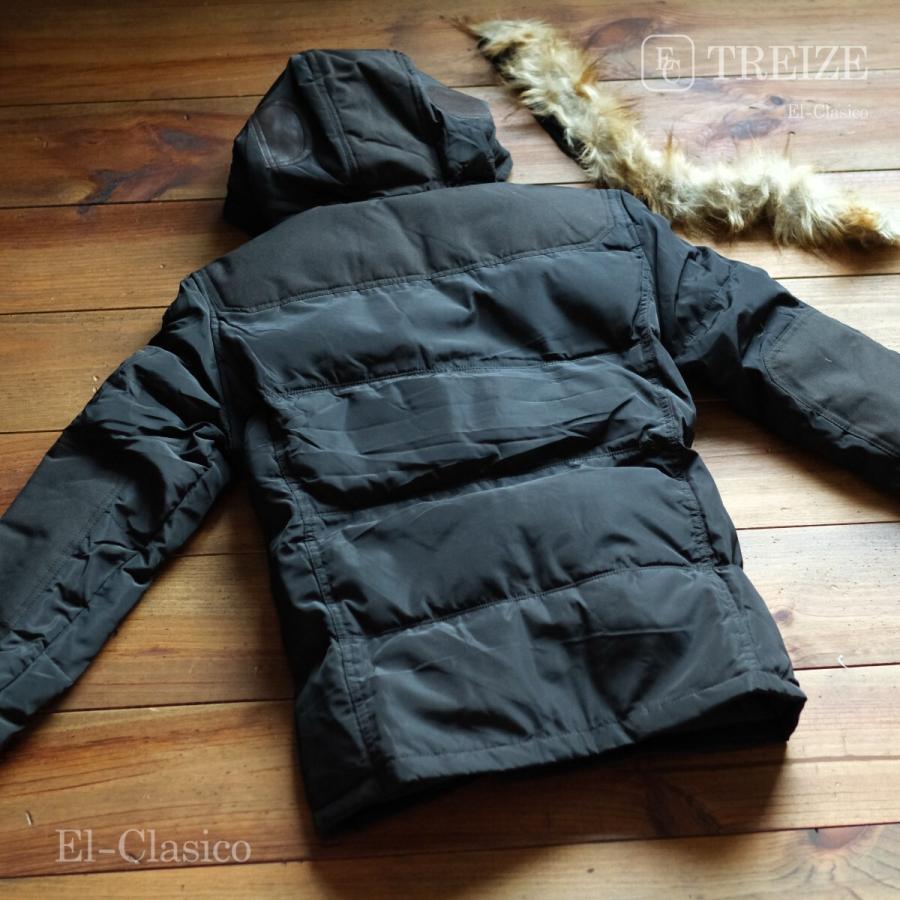 新品□フランス*TREIZE*トレイズ フライト ダウンジャケット ブラック 