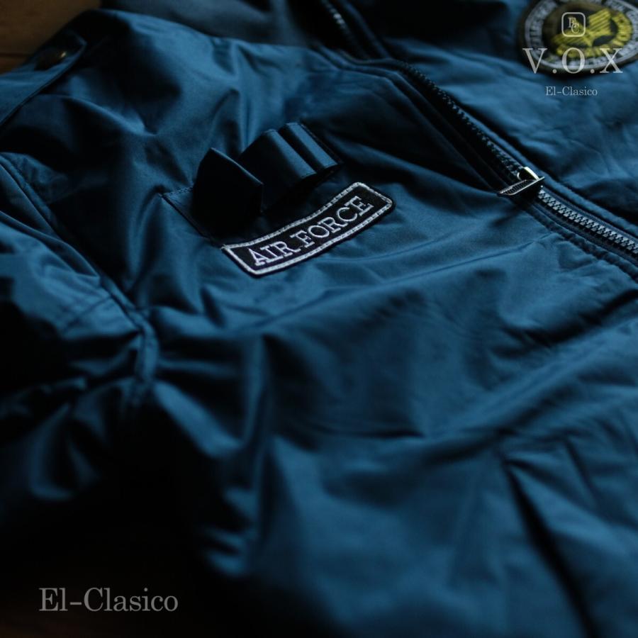 新品*米国□V.O.X□USエアフォース*ボア付き フライトジャケット MA-1