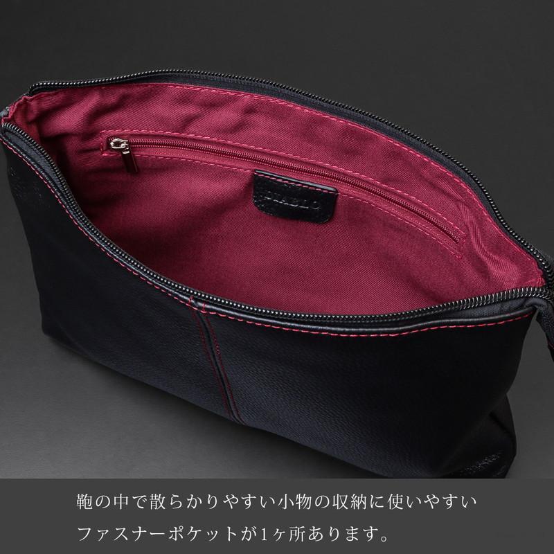 DIABLO ショルダーバッグ メンズ セカンドバッグ 小さい 革 レザー 斜