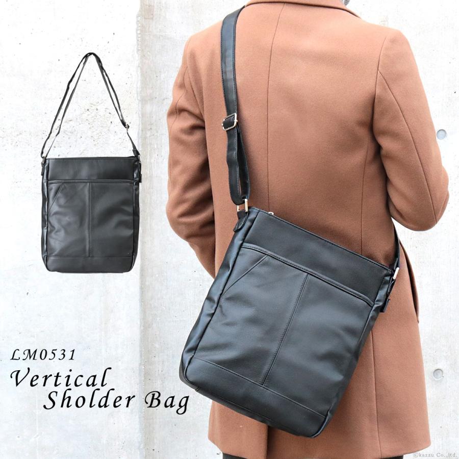 ショルダーバッグ メンズ ショルダー バッグ 牛床革 肩掛け 鞄 サイズ 縦型 シンプルデザイン Lm0531 父の日 Nobrand Lm0531 バッグ 財布 El Diablo 通販 Yahoo ショッピング