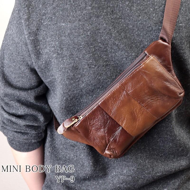 ボディバッグ メンズ ウエストポーチ ボディバック レザー 牛革 革 横型 軽量 小さめ ナイロン コンパクト ヴィンテージ Yp 9 Mlb Nobrand Yp 9 バッグ 財布 El Diablo 通販 Yahoo ショッピング