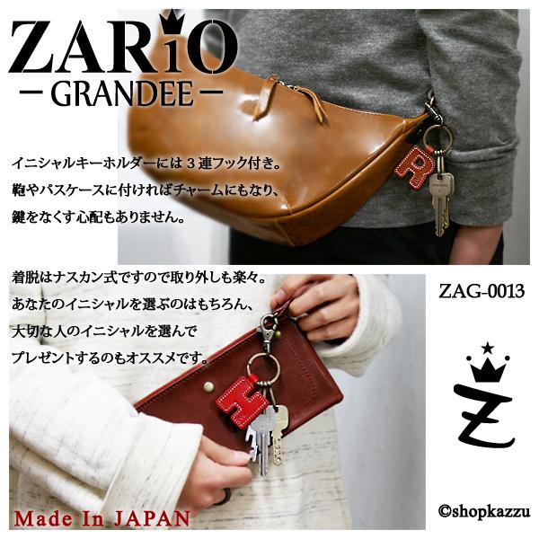 ZARIO-grandee- キーホルダー メンズ 本革 キーフック 3連 日本 ZARIO-grandee- キーホルダー メンズ 本革 キーフック 3連 日本