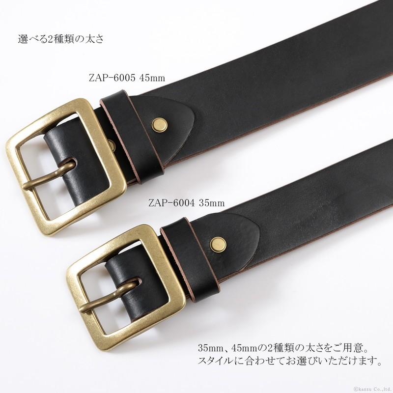 ベルト メンズ 本革 レザーベルト 幅3 5cm ホーウィン社 クロムエクセルレザー 一枚革 真鍮バックル 日本製 Zario Premio Zap 6004 Zario Premio 6004 バッグ 財布 El Diablo 通販 Yahoo ショッピング