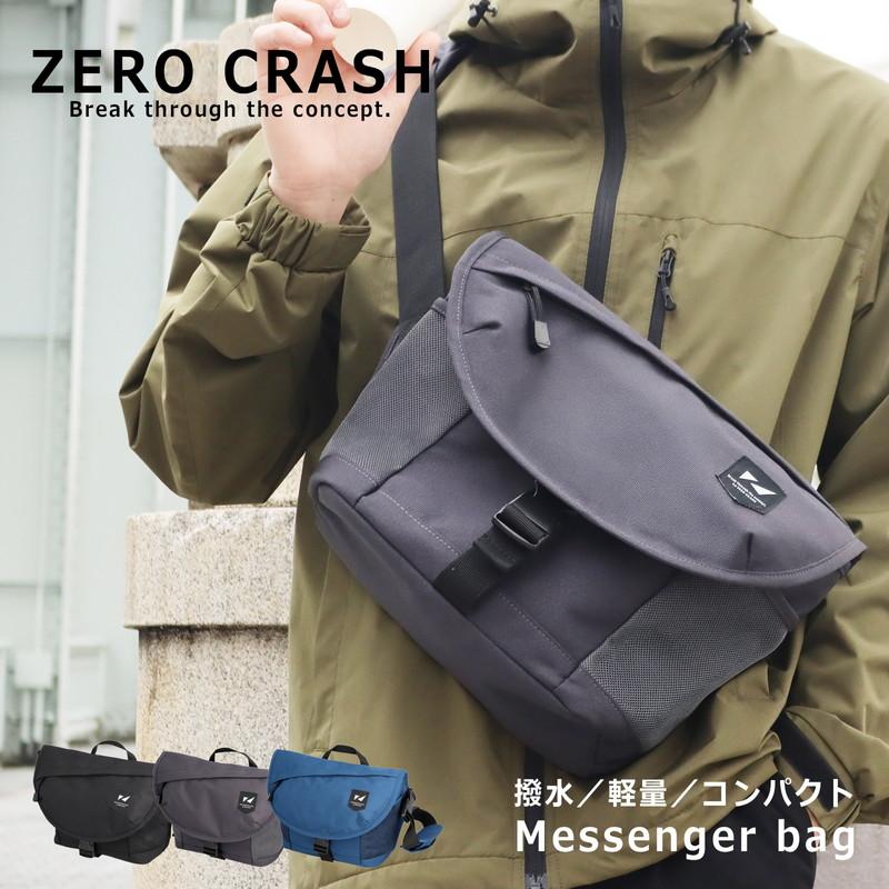 ZERO CRASH（ゼロクラッシュ） メッセンジャーバッグ メンズ b5 大容量