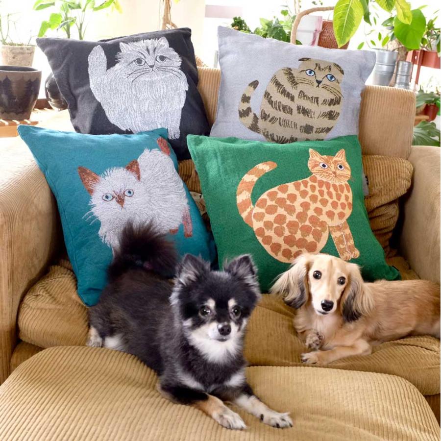 松尾ミユキ Cushion cover|クッションカバー 45×45cm 松尾ミユキ Cushion cover|クッションカバー 45×45cm