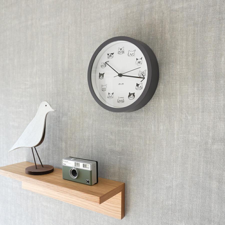 松尾ミユキ 2way clock｜時計 ネコ ギフト おしゃれ 可愛い