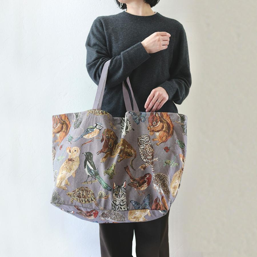 ナタリーレテ マーケットバッグ B｜Market bag エコバッグ マチあり