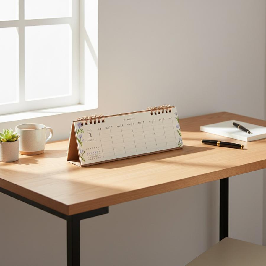 MATOKA（マトカ） MATOKA 2026年 卓上ウィークリーカレンダー・リング