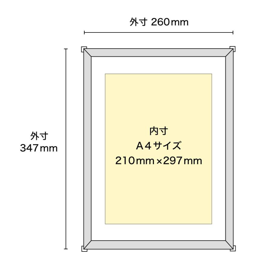 Free クリアファイル アクリルフォトフレーム APJ】クリアフィットフレーム【A4（210mm × 297mm）用紙対応】アクリル