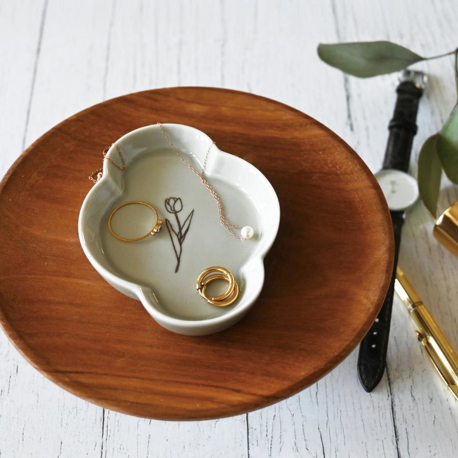 SERATA（セラータ） Flora フローラ 豆皿｜食器 マメザラ 皿 美濃焼