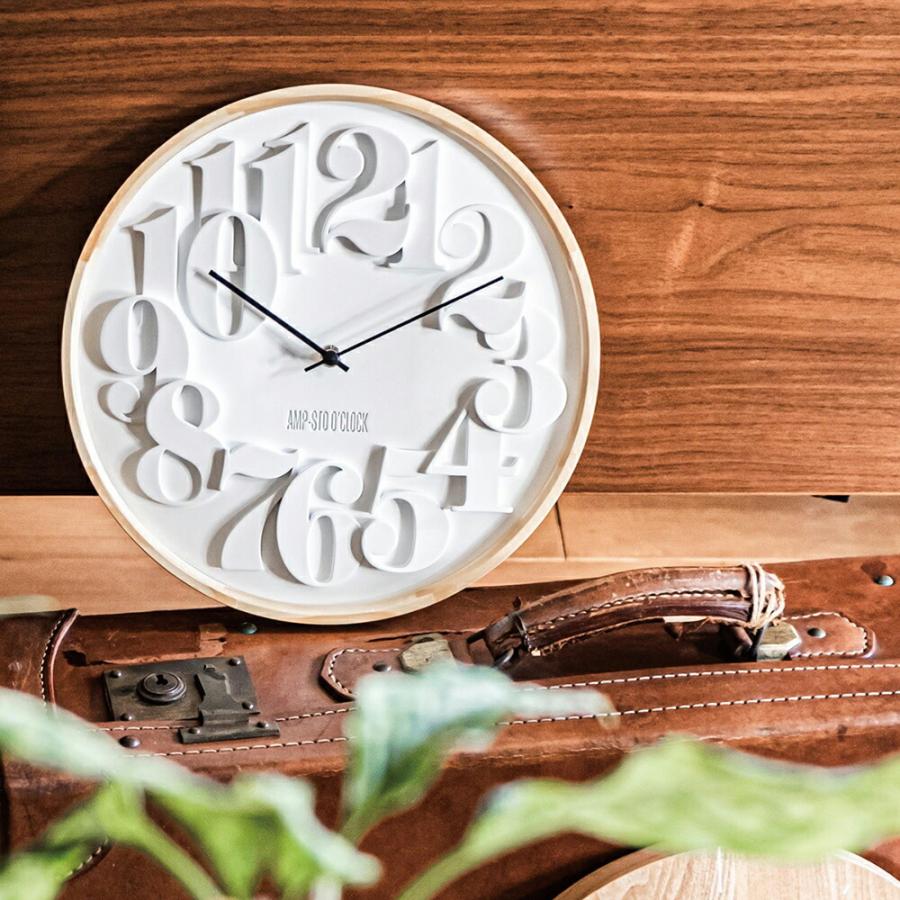 Carving カービングウォールクロックC038｜壁掛け時計 インテリア 時計