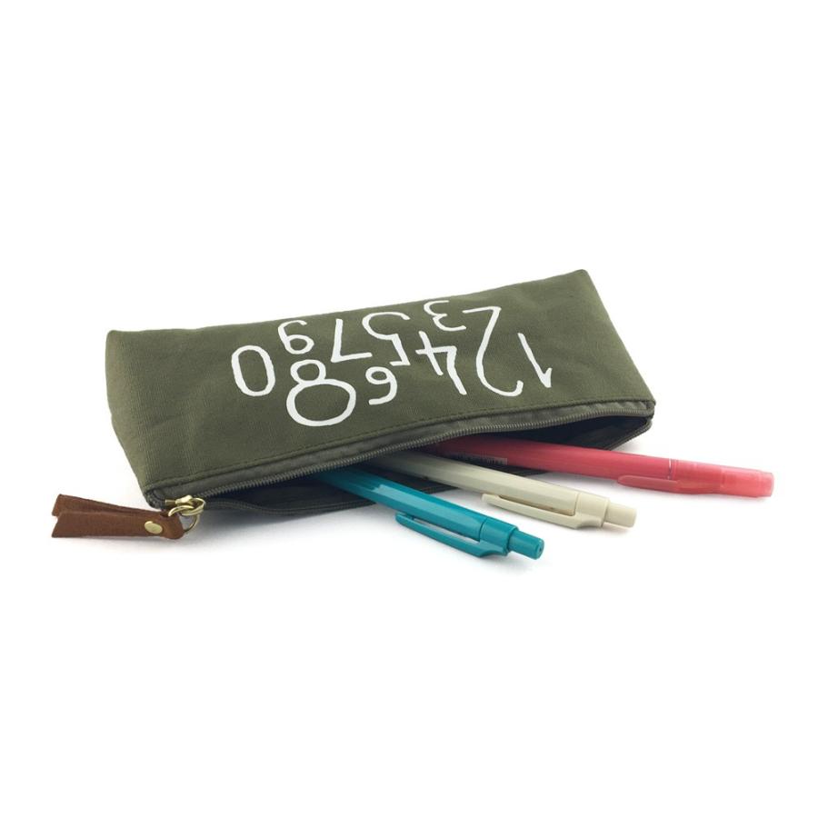 MATOKA（マトカ） キャンバス ペンケース（ナンバー） : EL COMMUN