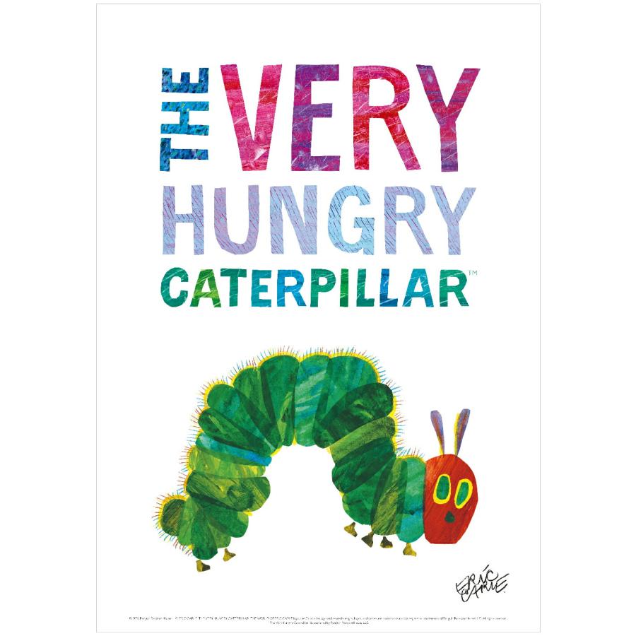 ERIC CARLE エリック・カール B4サイズ・ポスター『Colored Title