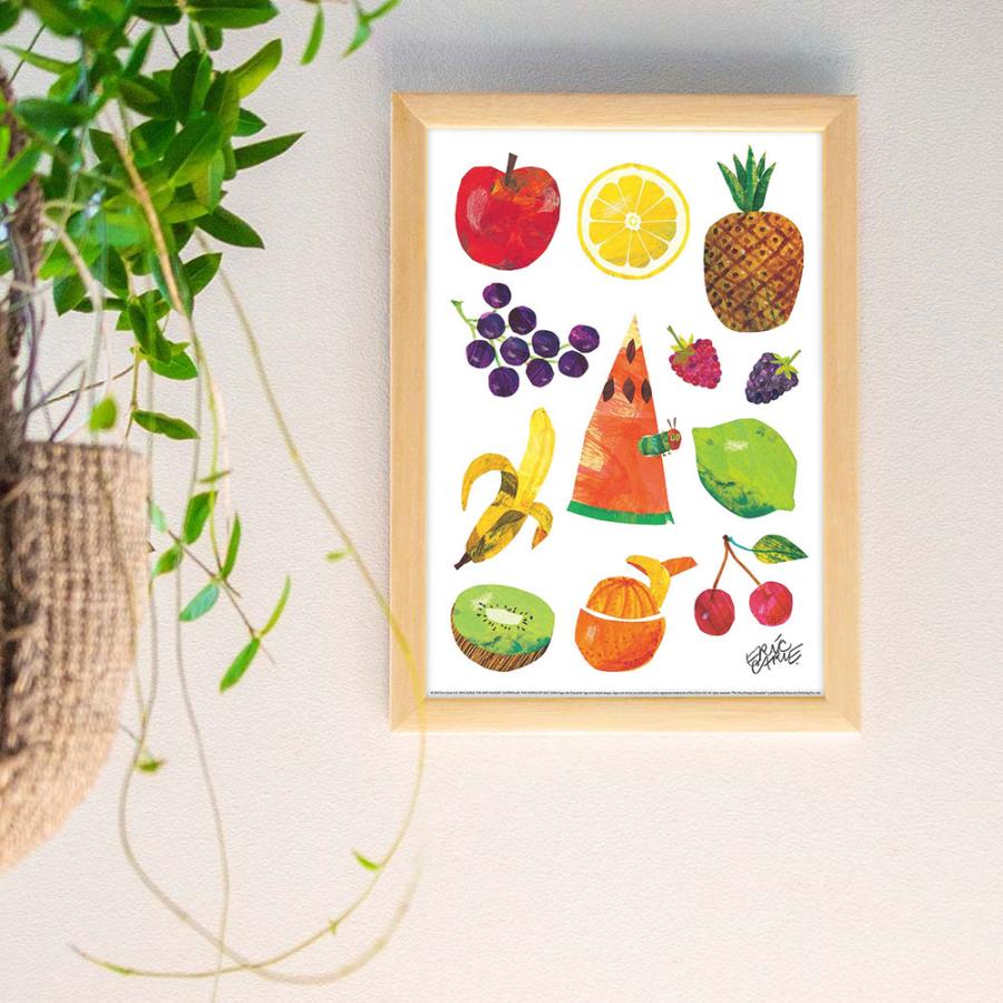 ERIC CARLE：エリック カール・B4サイズ ポスター『Caterpillar Whith