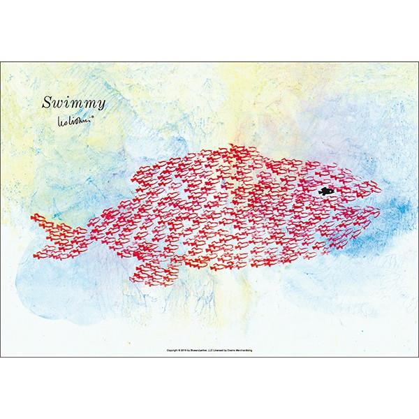 LEO LIONNI レオ・レオニ B4サイズ・ポスター『Swimmy Giant Fish』（Yahoo!・EL COMMUN ONLINE SHOP）