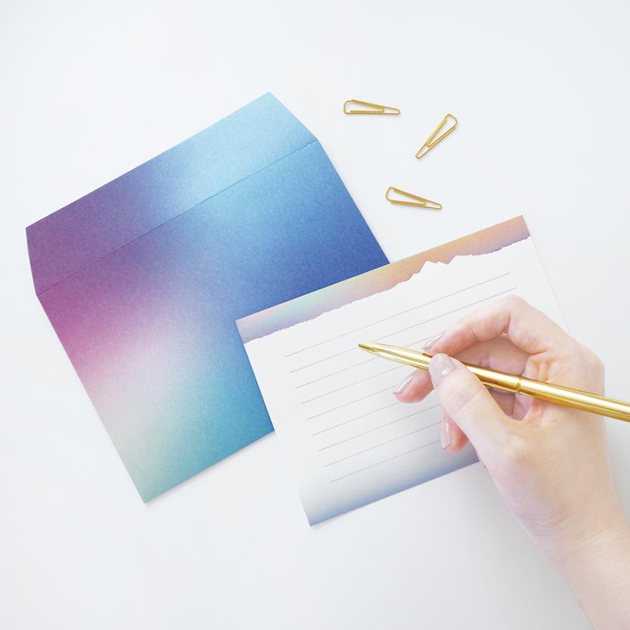 ノールリス Nordlys レターセット 定形内 手紙 封筒 便箋 Elco Lts035 El Commun Online Shop 通販 Yahoo ショッピング