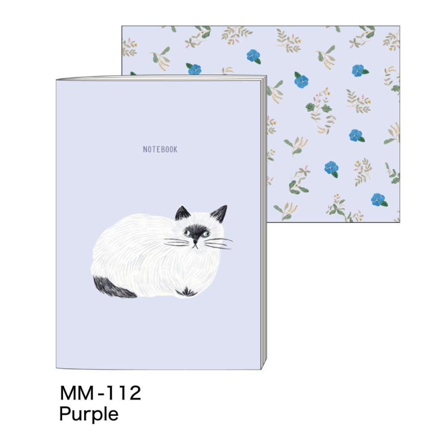 松尾ミユキ ノート｜NOTEBOOK おしゃれ かわいい 動物 猫 ネコ
