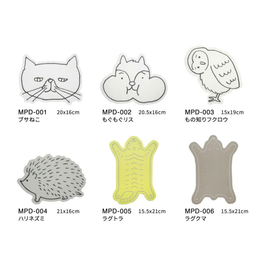DIE-CUT MOUSE PAD ダイカット マウスパッド|型抜き 動物 ネコ DIE-CUT MOUSE PAD ダイカット マウスパッド|型抜き 動物 ネコ