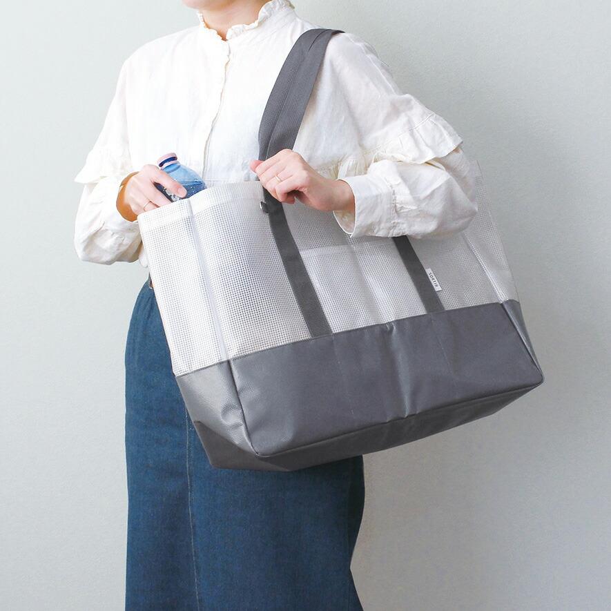 SORTIR ソルティール ビニールメッシュトート｜VINYL MESH TOTE BAG