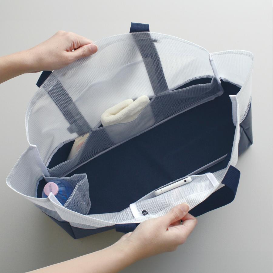 SORTIR ソルティール ビニールメッシュトート｜VINYL MESH TOTE BAG