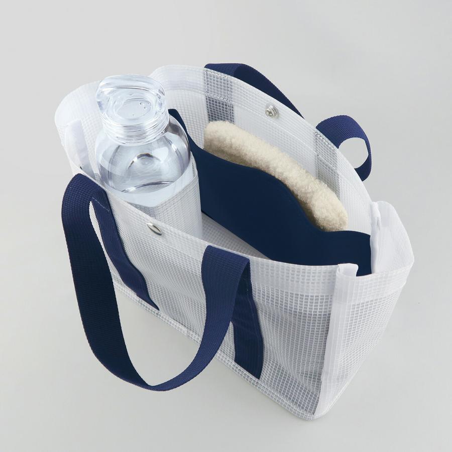 SORTIR ソルティール ビニールメッシュミニトート｜VINYL MESH TOTE