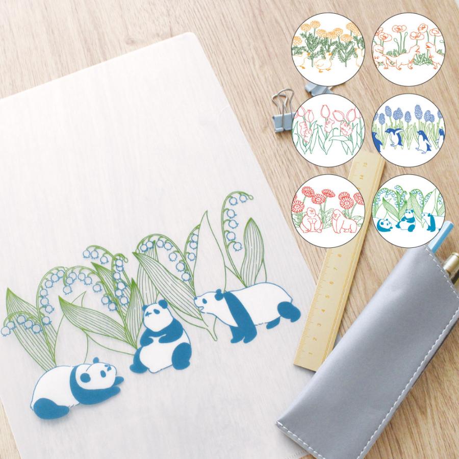 MATOKA（マトカ） PETIT ET GRAND クリアファイル｜プティ・エ・グラン