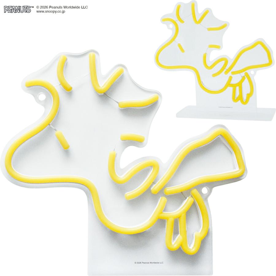 PEANUTS PEANUTS NEON LIGHT（Woodstock）｜ウッドストック スヌーピー
