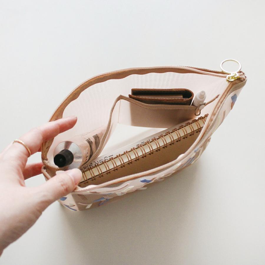 SUVANT BAG IN スヴァント バッグインバッグ｜ポーチ ケース 刺繍