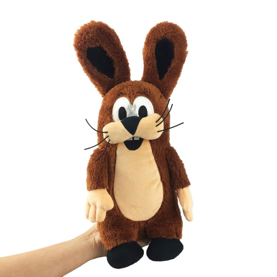 クルテク ぬいぐるみ（L）うさぎ36cm【チェコ製 マスコット もぐら