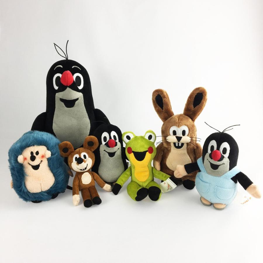 クルテク ぬいぐるみ（S）かえる14cm【チェコ製 マスコット もぐら