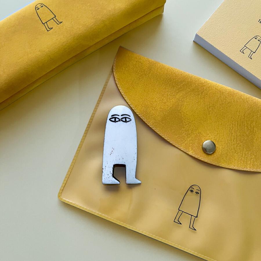 ボーンブローチ Medjed｜ BONE BROOCH バッジ バッチ