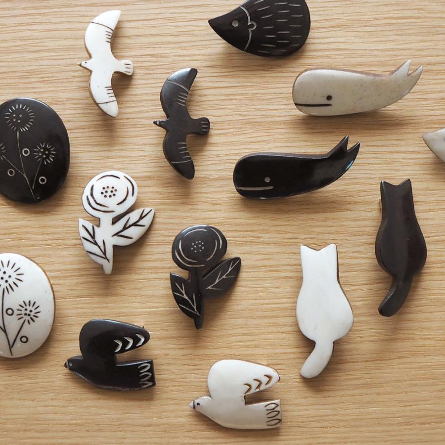 BONE BROOCH ボーンブローチ｜バッジ バッチ : EL COMMUN ONLINE SHOP
