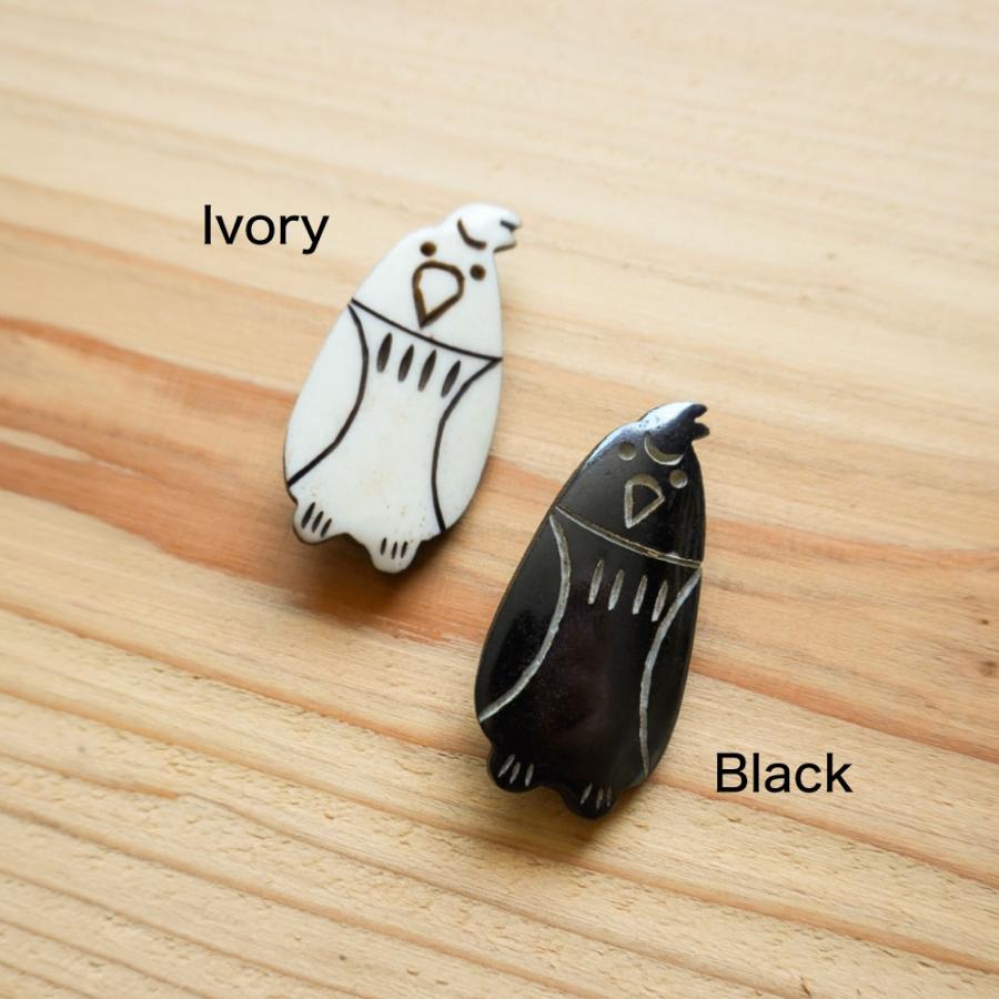 ボーンブローチ Parrot｜ BONE BROOCH バッジ バッチ アクセサリー