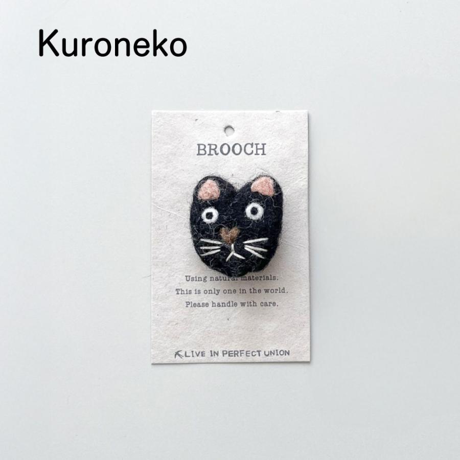 FELT（フェルト） フェルトブローチ Cat Face｜ FELT BROOCH